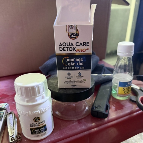 Aqua Care Detox Khử Độc Bể Cá Cấp Tốc