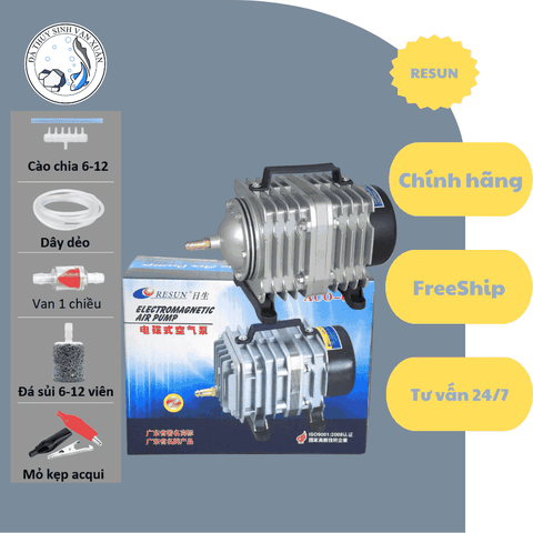 Máy Sủi Oxy Hồ Cá Resun ACO