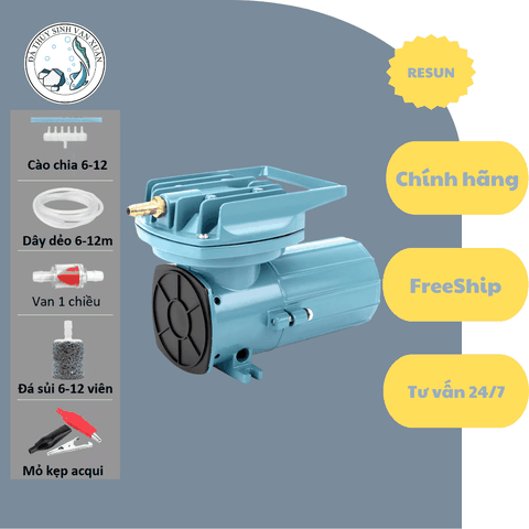 RESUN MPQ - 902 903 904 905 906 MÁY SỦI OXY CHẠY BẰNG ẮC QUY 12V[TẶNG DÂY VÀ ĐÁ SỦI]