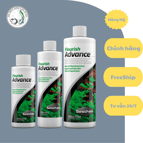 Phân Nước Cao Cấp Seachem Flourish Advance Kích Rễ Và Tăng Cường Hấp Thụ Chất