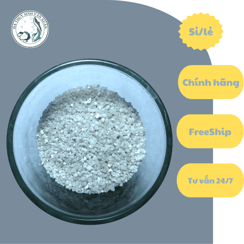 Cát Thạch Anh Màu Trắng Ngà Hạt To
