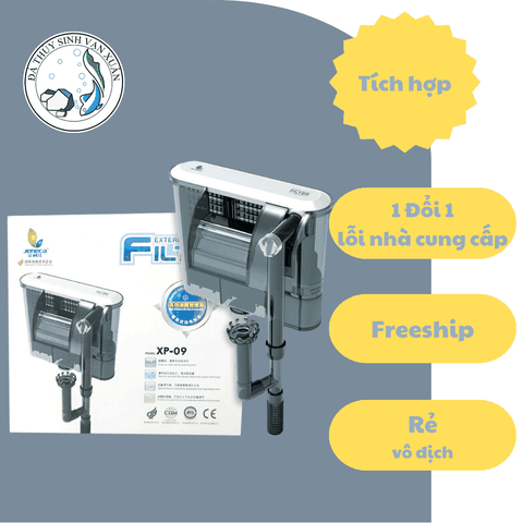 MÁY LỌC THÁC TREO JENECA XP 06 | XP 09 CHO HỒ CÁ CẢNH
