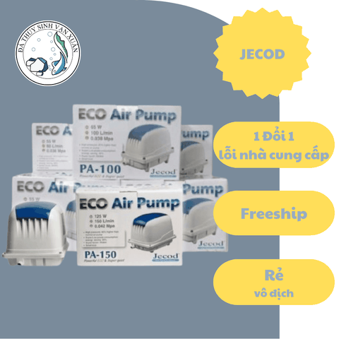 Máy Sủi Oxy Hồ Cá Jecod PA 35 - 45 - 80 - 100 - 150