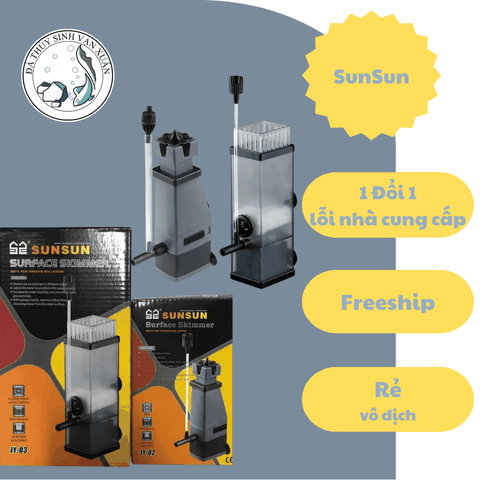 Lọc Váng Kèm Thổi Oxy Sunsun JY-03, JY-02