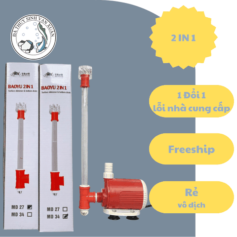Hút mặt hút đáy Mini Baoyu MD27- MD34