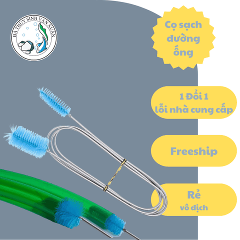 Dây Kim Loại Luồn Uốn Dẻo Dùng Cọ Rửa Vệ Sinh Đường Ống Hồ Cá