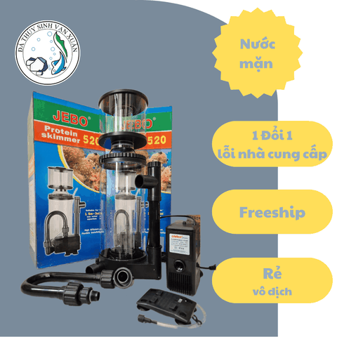 Máy tách bọt protein skimmer cho bể cá biển Jebo 520 - 90w