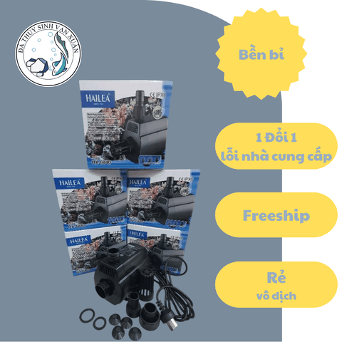 Bơm Nước Hồ Cá Hailea Bền Bỉ Hiệu Suất Vượt Trội Model HX-6830 / HX-6850