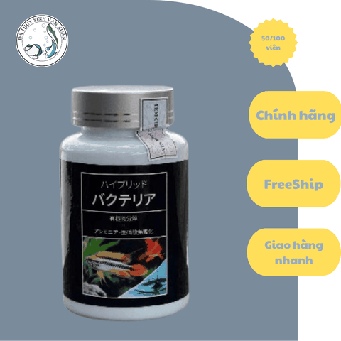 Vi sinh dạng viên nén làm trong nước cho bể cá cảnh Aquarista Nhật Bản