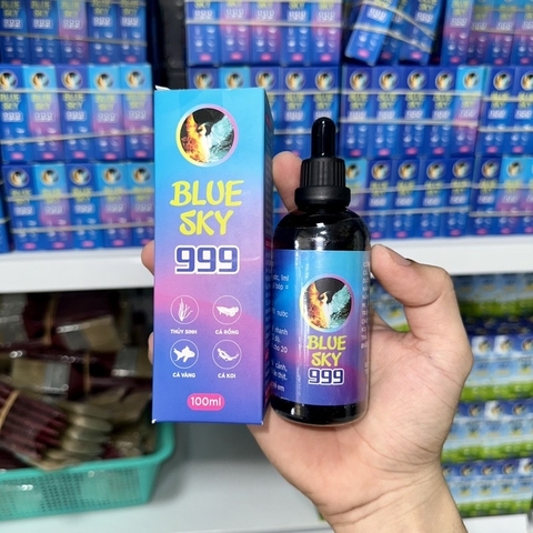 BLUE SKY 999 Xử Lý Túm Lắc Cá, Các Loại Nấm Cho Mọi Loại Cá Cảnh 50ML