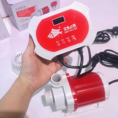 Bơm Baoyu BY 3000 Tiết Kiệm Điện Điều Chỉnh 12 Chế Độ Nước Và Cho Ăn