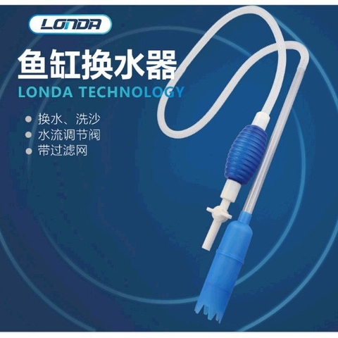 Bơm Hút Thay Nước Bể Cá Tiện Lợi [Có khóa | Có khóa loại cao cấp]