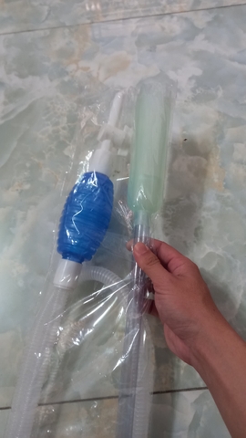 Bơm Hút Thay Nước Bể Cá Tiện Lợi [Có khóa | Có khóa loại cao cấp]