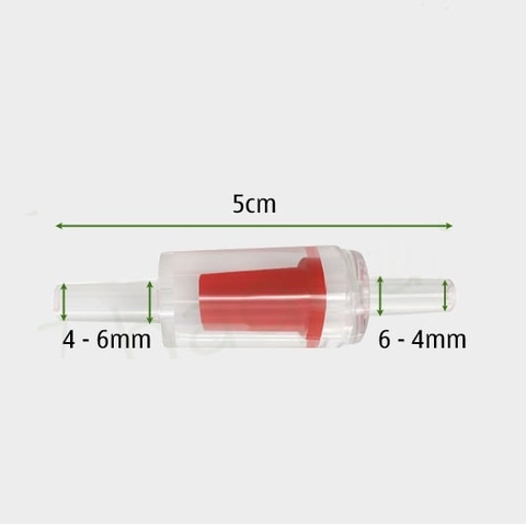BỘ 9 PHỤ KIỆN, 5m Dây Oxy, 2 Đá Sủi, 2 Van 1 Chiều, 2 Nút Hít Kính, 2 Van Tăng Giảm, 2 Ống Nối 2 Đầu, 2 Chia 3, 1 Chia 4