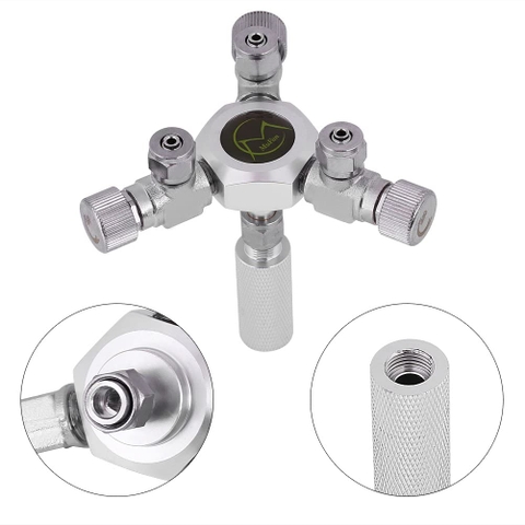 Van chia 2 , chia 3 CO2 Mufan Cho Cây Thủy Sinh