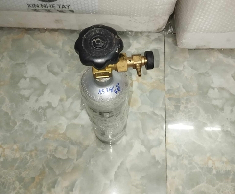 Bình Co2 Cho Bể Cá, Cây Thủy Sinh 1L 2L 3L