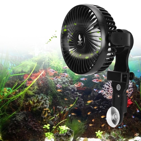 QUẠT TẢN NHIỆT LÀM MÁT CHO BỂ CÁ CẢNH - JENECA FS 13