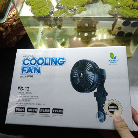 QUẠT TẢN NHIỆT LÀM MÁT CHO BỂ CÁ CẢNH - JENECA FS 13