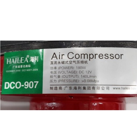 Máy Thổi Khí Sử Dụng Bình Ắc Quy Công Suất Lớn 180w Hailea DCO 907[TẶNG ĐÁ SỦI, DÂY OXY]