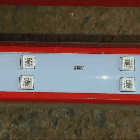 Đèn Led T8-52cm Red Arowana Cho Cá Rồng, Cá Lóc, Cá Vàng... Đỏ Cá Không Đỏ Nước