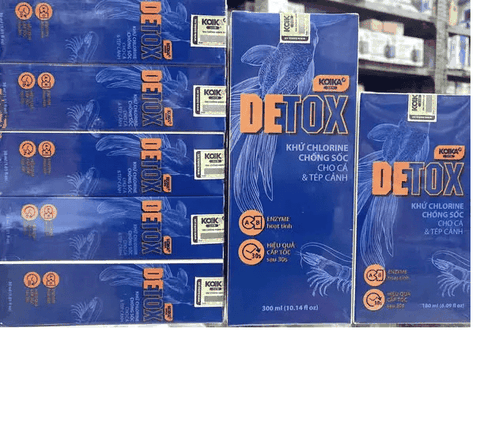 KOIKA DETOX | Dung Dịch khử Clo, Khử Kim Loại Nặng, Giảm Stress, Chống Sốc Chuyên Cho Cá Tép cảnh