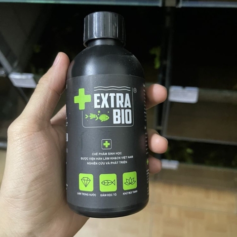 Men Vi Sinh Extra Bio Làm Trong Nước Bể Cá, Bể Thủy Sinh - ExtraBio Cao Cấp Cho Cá Cảnh