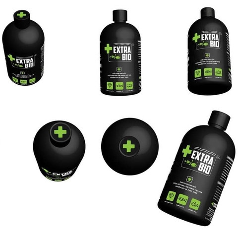 Men Vi Sinh Extra Bio Làm Trong Nước Bể Cá, Bể Thủy Sinh - ExtraBio Cao Cấp Cho Cá Cảnh