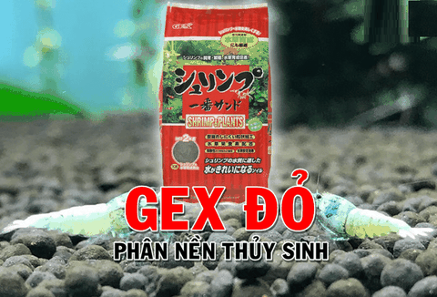Phân Nền Gex Đỏ Chuyên Dùng Cho Hồ Tép, Thủy Sinh 2KG