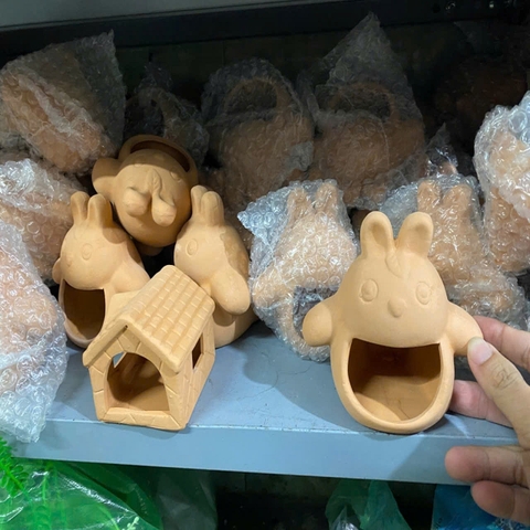 Đồ Gốm Trang Trí Thủy Sinh, Hang Trú Ẩn Cá Tôm