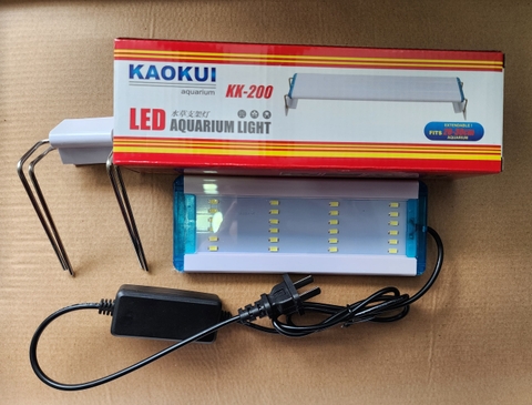Đèn led siêu sáng kaokui 6 hàng bóng bật tắt 3 chế độ màu cho bể cá bể thủy sinh- Đèn thay đổi màu sắc giá rẻ nhất
