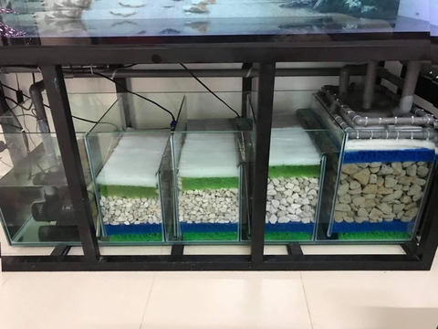 Đá Lông Vũ | Đá Nham Thạch Trắng Vật Liệu Lọc Hồ Cá Hoặc Trang Trí Sân Vườn [500gr]