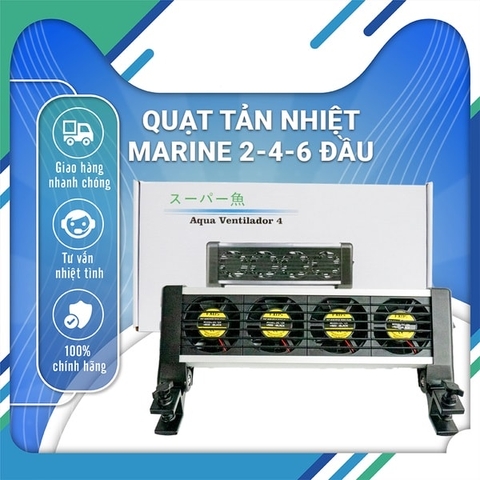 Quạt làm mát bể thủy sinh, bể cá MARINE 2-4-6 cánh