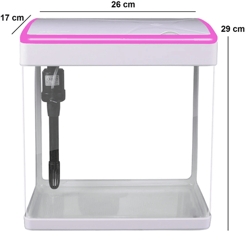 Bể Cá Mini MJ-260 – Thiết Kế Nhỏ Gọn, Đầy Đủ Tiện Ích