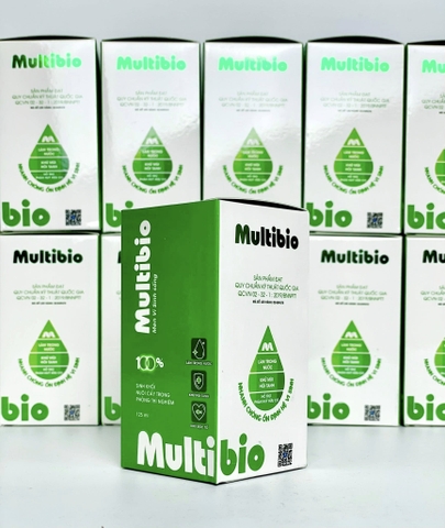 Vi Sinh Multibio Plus - Bản Nâng Cấp Đặc Biệt - Bổ Sung Thêm Men Tiêu Hóa Cho Cá Cảnh 250ML