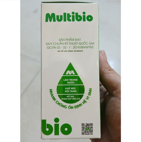 Vi Sinh Multibio Plus - Bản Nâng Cấp Đặc Biệt - Bổ Sung Thêm Men Tiêu Hóa Cho Cá Cảnh 250ML