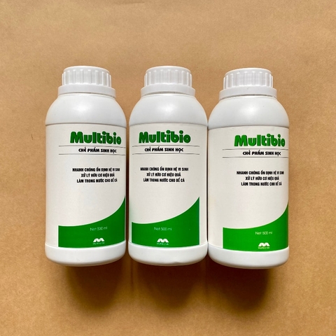 Vi Sinh Multibio Plus - Bản Nâng Cấp Đặc Biệt - Bổ Sung Thêm Men Tiêu Hóa Cho Cá Cảnh 250ML