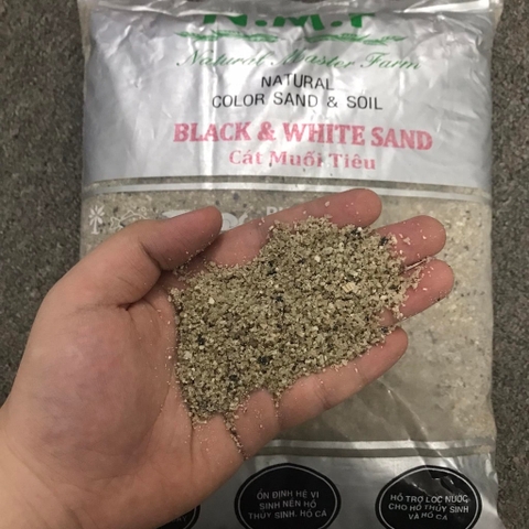 Cát Muối Tiêu Trải Nền Thủy Sinh Loại Thường & Loại Cao Cấp N.M.F 5kg