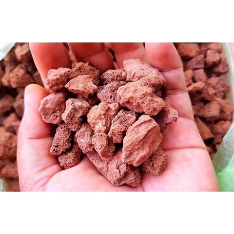 Đá Nham Thạch Đỏ Vật Liệu Lọc Hồ Cá, Trang Trí [10kg]