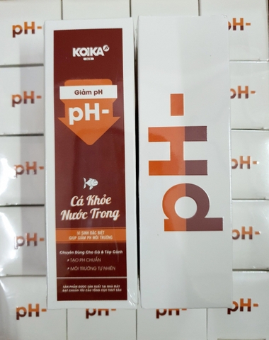 Bộ Sản Phẩm Vi Sinh KOIKA BAC+ Clear PSB Tăng giảm PH cho cá cảnh