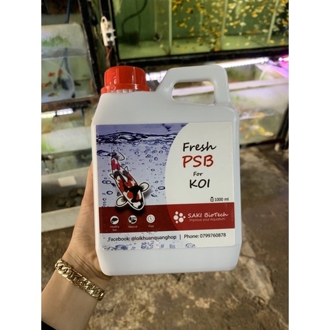 Vi Sinh PSB Chuyên Dùng Cho Hồ Cá KOI Fresh PSB - 1 lít