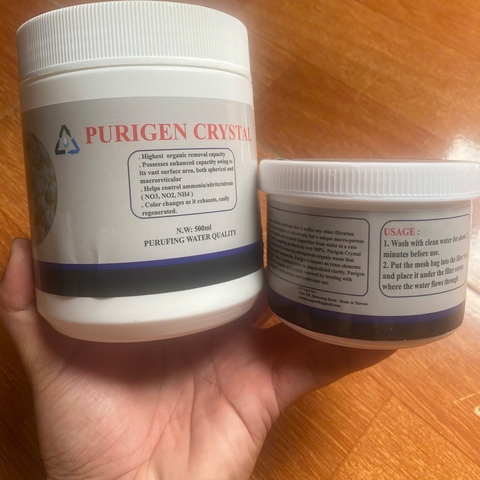 Vật Liệu Lọc Cao Cấp PURIGEN Crystal Giảm Amonia, Nitrite và Nitrate Hồ Thủy Sinh