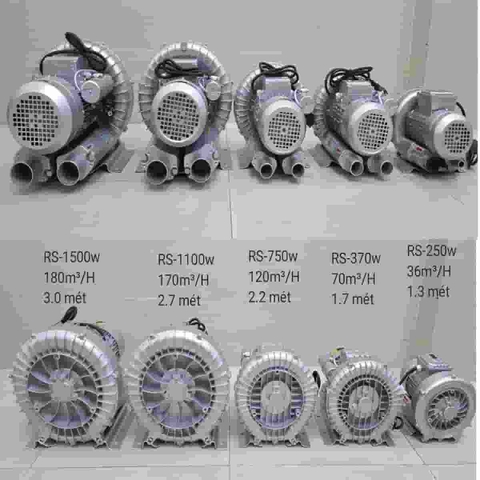 Máy thổi khí con sò Redsun RS Công Suất Lớn