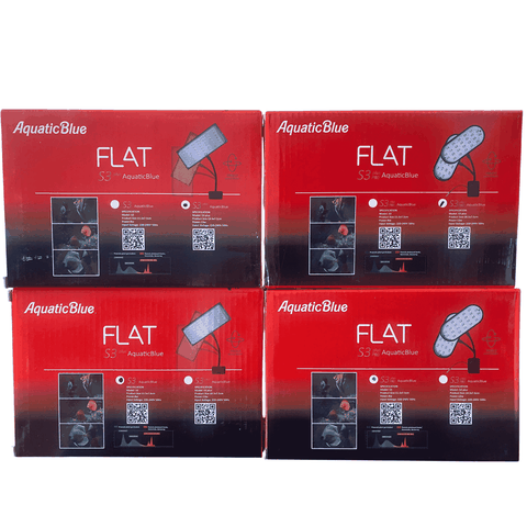 Đèn Led Kẹp Đỏ Cá Không Đỏ Nước FLAT S3 Plus AquaticBlue – Đèn Mini Cho Hồ Cá 15–40cm