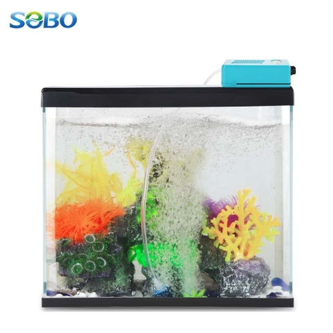 Máy sủi oxy chạy pin Sobo SB-960 1 vòi