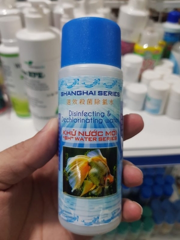 Thuốc Khử Clo SHANGHAI | Thuốc Khử Nước Mới Cho Nước Máy Nuôi Cá Cảnh, Thủy Sinh, Cá Koi