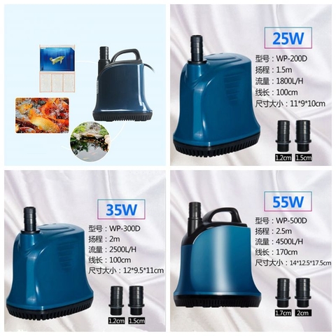 BƠM CHÌM SOBO WP 100D 200D 300D 500D  CHO HỒ CÁ CẢNH