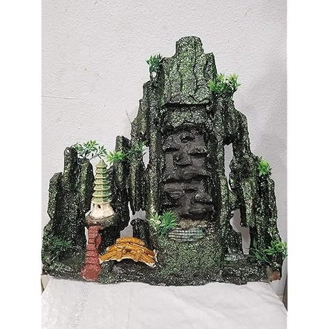 Thủy Sinh Tiểu Cảnh Trang Trí Suối  Thác Cát Chảy Cho Hồ Cá[Size Nhỏ Trung To]