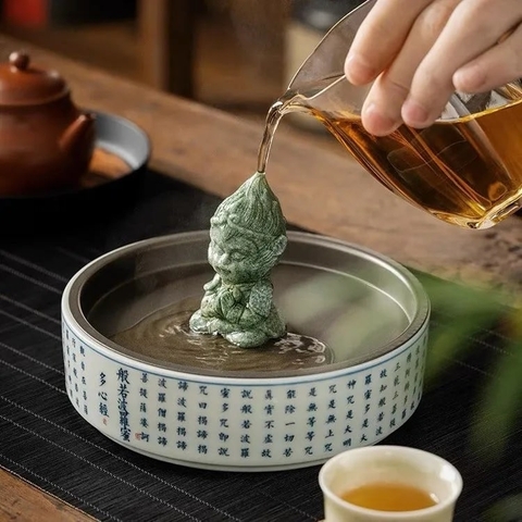 Tượng Tôn Ngộ Không Sa Thạch - Tượng Trang Trí Thủy Sinh, Tiểu Cảnh