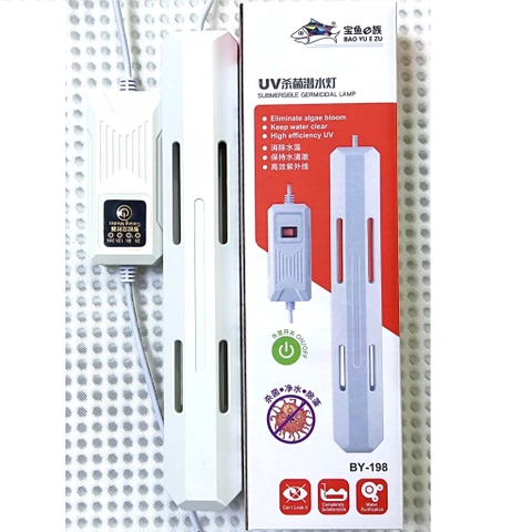 Đèn UV Baoyu BY-198T 5W 11W Có Tính Năng Hẹn Giờ Tự Động