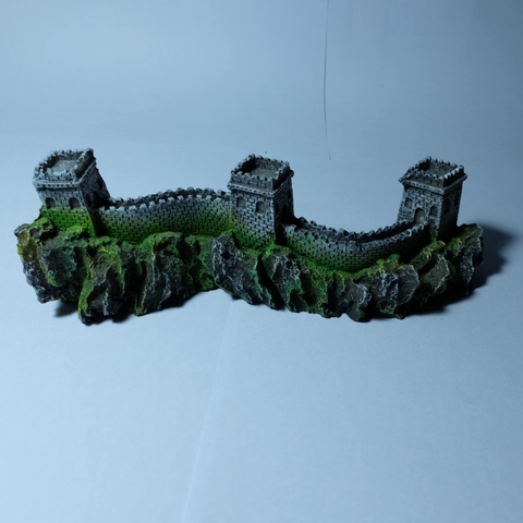 Tượng Vạn Lý Trường Thành Trang Trí Hồ Thủy Sinh – Điểm Nhấn Cổ Kính Cho Thủy Cảnh Thêm Sinh Động